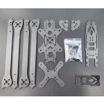 RuiQi XL9 V3 9 pouces 3K Kit de cadre en Fiber de carbone bras de Protection 4mm support 390mm cadre d'empattement pour RC FPV Freestyle RC Drone